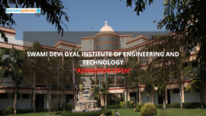 Swami Devi Dyal Institute of Engineering and Technology, Panchkula - Admission, Ranking, Courses, Facilities, Fee Structure, Website, 2024-25