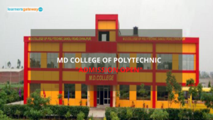 MD College of Polytechnic, Panipat - Admission, Ranking, Courses, Facilities, Fee Structure, Website, 2024-25