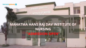 Mahatma Hans Raj Dav Institute of Nursing, Jalandhar - Admission, Ranking, Courses, Facilities, Fee Structure, Website, 2024-25