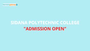 Sidana Polytechnic College, Amritsar - Admission, Ranking, Courses, Facilities, Fee Structure, Website, 2024-25