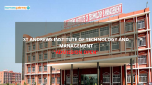 St Andrews Institute of Technology and Management, Gurgaon - Admission, Ranking, Courses, Facilities, Fee Structure, Website, 2024-25