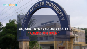 Gujarat Ayurved University, Jamnagar - Admission, Ranking, Courses, Facilities, Fee Structure, Website, 2024-25