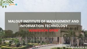 Malout Institute of Management and Information Technology, Muktsar - Admission, Ranking, Courses, Facilities, Fee Structure, Website, 2024-25