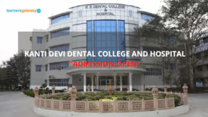 Kanti Devi Dental College and Hospital, Mathura - Admission, Ranking, Courses, Facilities, Fee Structure, Website, 2024-25