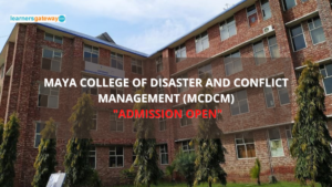 Maya College of Disaster and Conflict Management (MCDCM), Dehradun - Admission, Ranking, Courses, Facilities, Fee Structure, Website, 2024-25