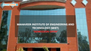 Mahaveer Institute of Engineering and Technology (MIET), Meerut - Admission, Ranking, Courses, Facilities, Fee Structure, Website, 2024-25