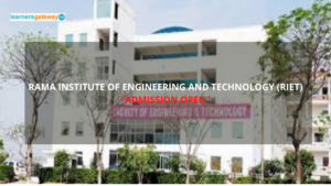 Rama Institute of Engineering and Technology (RIET), Kanpur - Admission, Ranking, Courses, Facilities, Fee Structure, Website, 2024-25