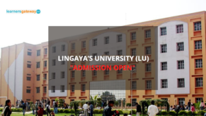 Lingaya's University (LU), Faridabad - Admission, Ranking, Courses, Facilities, Fee Structure, Website, 2024-25