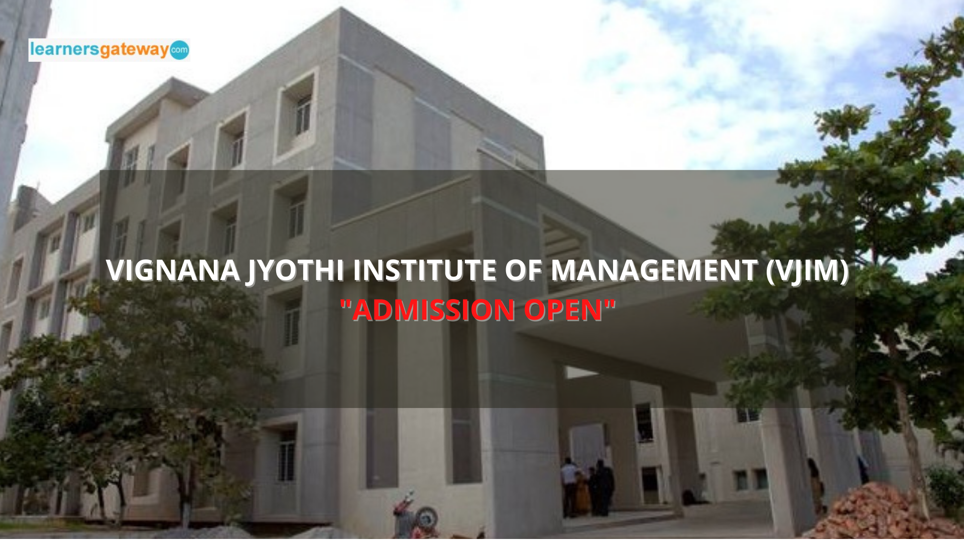 Vignana Jyothi Institute of Management (VJIM), Hyderabad - Admission, Ranking, Courses, Facilities, Fee Structure, Website, 2024-25
