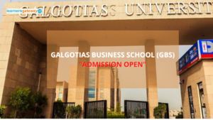 Galgotias Business School (GBS), Greater Noida - Admission, Ranking, Courses, Facilities, Fee Structure, Website, 2024-25