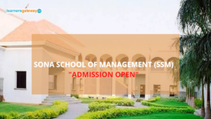 Sona School of Management (SSM), Salem - Admission, Ranking, Courses, Facilities, Fee Structure, Website, 2024-25